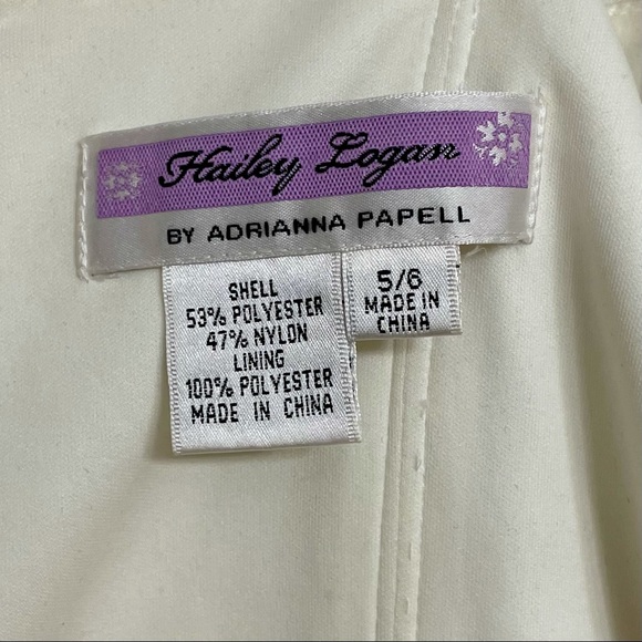 Hailey Logan By Adriana Papell Strapless Flower Ruffle Dress - Picture 3 of 3